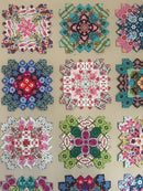 Lucy Sample Blocks: Bridal Bouquet