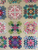 Lucy Sample Blocks: Bridal Bouquet