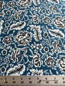 French Poplin Romana Blue