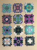 Lucy Sample Blocks: Tourmaline and Tendrils