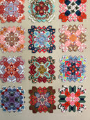 Lucy Sample Blocks: Pine Trees and Pomegranates