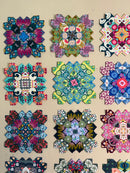 Lucy Boston Sample Blocks: Geese in the Garden