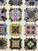 Lucy Boston Sample Blocks: Mimosa Season