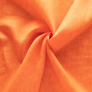 organic linen clementine