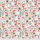 Farm Friends Floral Chicken White