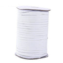 White 1/4 Inch Wide Elastic