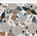Garden Party Juliet Rose Linen Multi Canvas