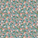 Garden Party Rosa Metallic Chambray