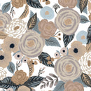 Garden Party Juliet Rose Linen Multi Canvas